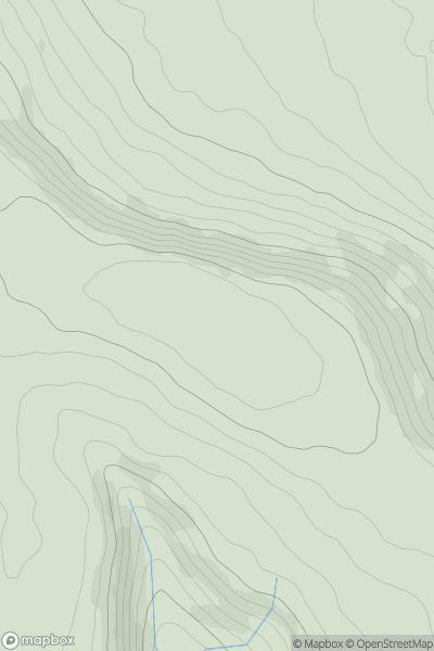 Thumbnail image for Cefn Coch [Neath to Chepstow] showing contour plot for surrounding peak